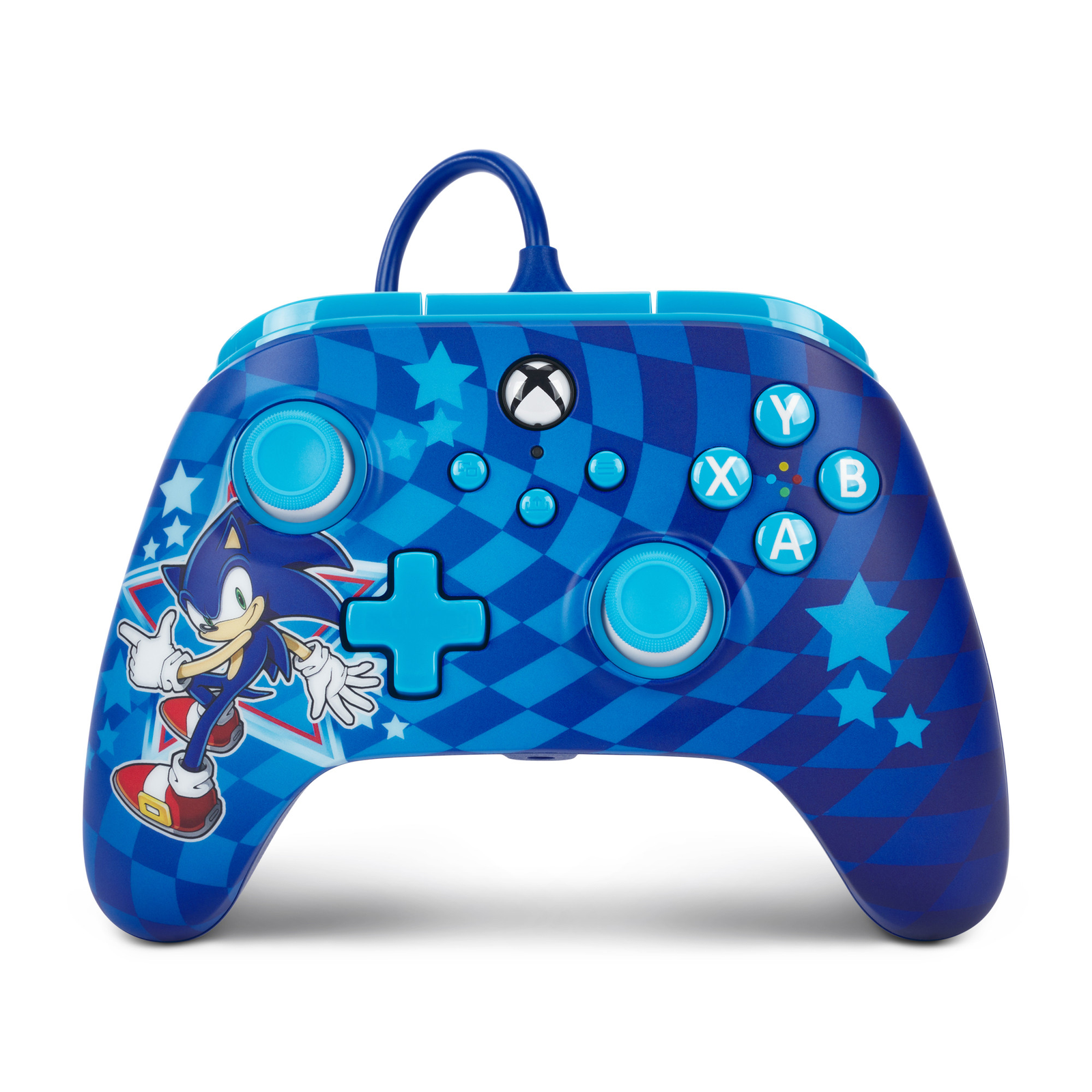PowerA Advantage Vezetékes Kontroller - Sonic Mintás (Xbox Series X|S/Xbox One/PC) (XBGP0229-01)-0