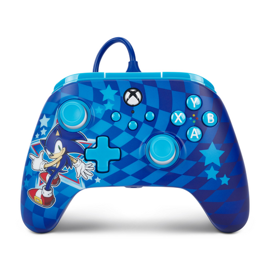 PowerA Advantage Vezetékes Kontroller - Sonic Mintás (Xbox Series X|S/Xbox One/PC) (XBGP0229-01)-0