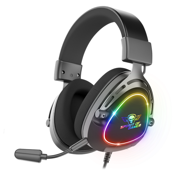 Spirit of Gamer ELITE H40 Vezetékes Gamer Fejhallgató Headset - Fekete (MIC-EH40BK)-0
