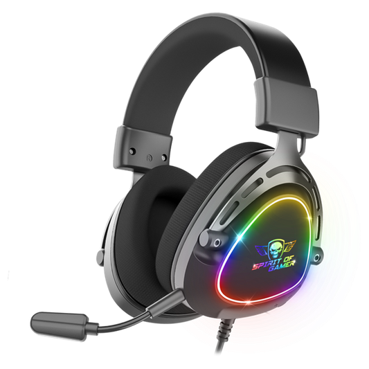 Spirit of Gamer ELITE H40 Vezetékes Gamer Fejhallgató Headset - Fekete (MIC-EH40BK)-0