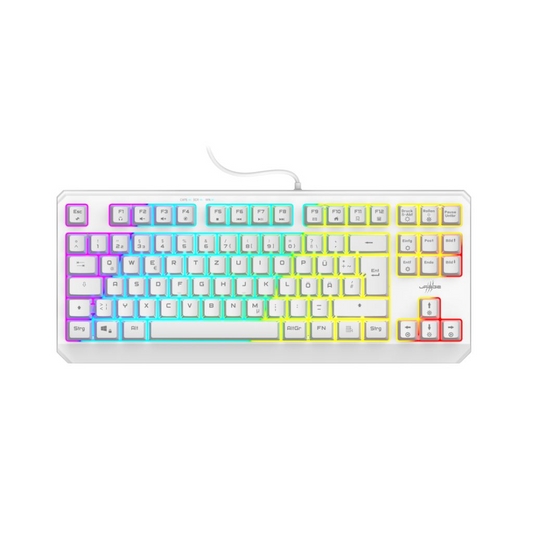 Hama "URAGE EXODUS 220TKL" gaming billentyűzet fehér (217819) (hama217819)-0