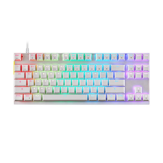 Motospeed K82 Ouetmu Red mechanikus gaming billentyűzet fehér (6953460501591)-0