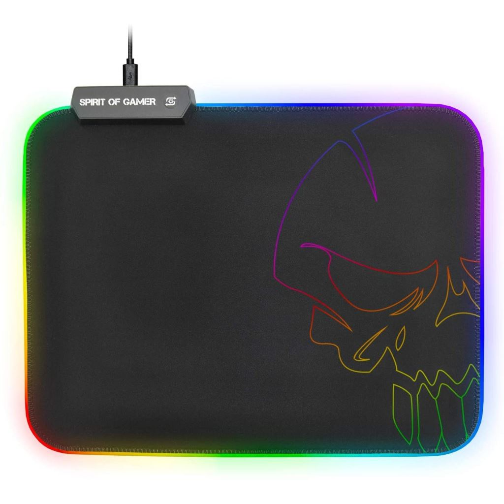 Spirit Of Gamer RGB egérpad M (SOG-PADMRGB) (SOG-PADMRGB)-0