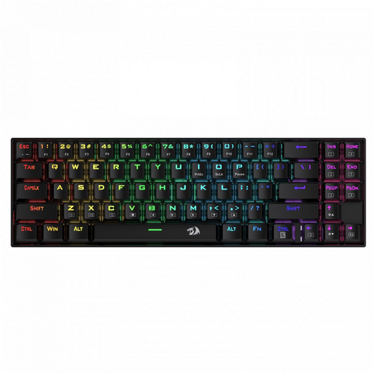 Redragon Deimos, Wired & Wireless Mechanical keyboard, RGB, blue switch Black HU (K599-KRS_BLUE_HU)-0
