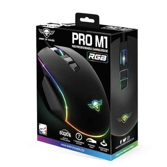 Mouse Spirit of Gamer Souris Pro M1 Black-0