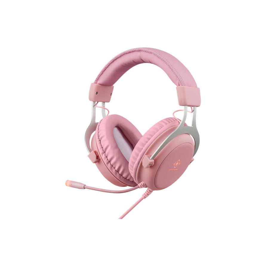Deltaco PH85 Gaming Headset Pink (GAM-030-P)-0