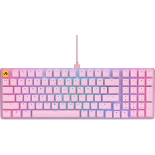 Glorious GMMK 2 Full-Size Keyboard - Fox Switches, ANSI-Layout, rózsaszín (GLO-GMMK2-96-FOX-P)-0