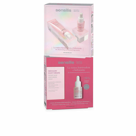 Cosmetic Set Sensilis SKIN GLOW FACIAL 2 Pieces-0
