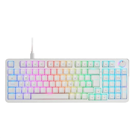 Gaming Keyboard Mars Gaming MKPROWYES White Spanish Qwerty-0