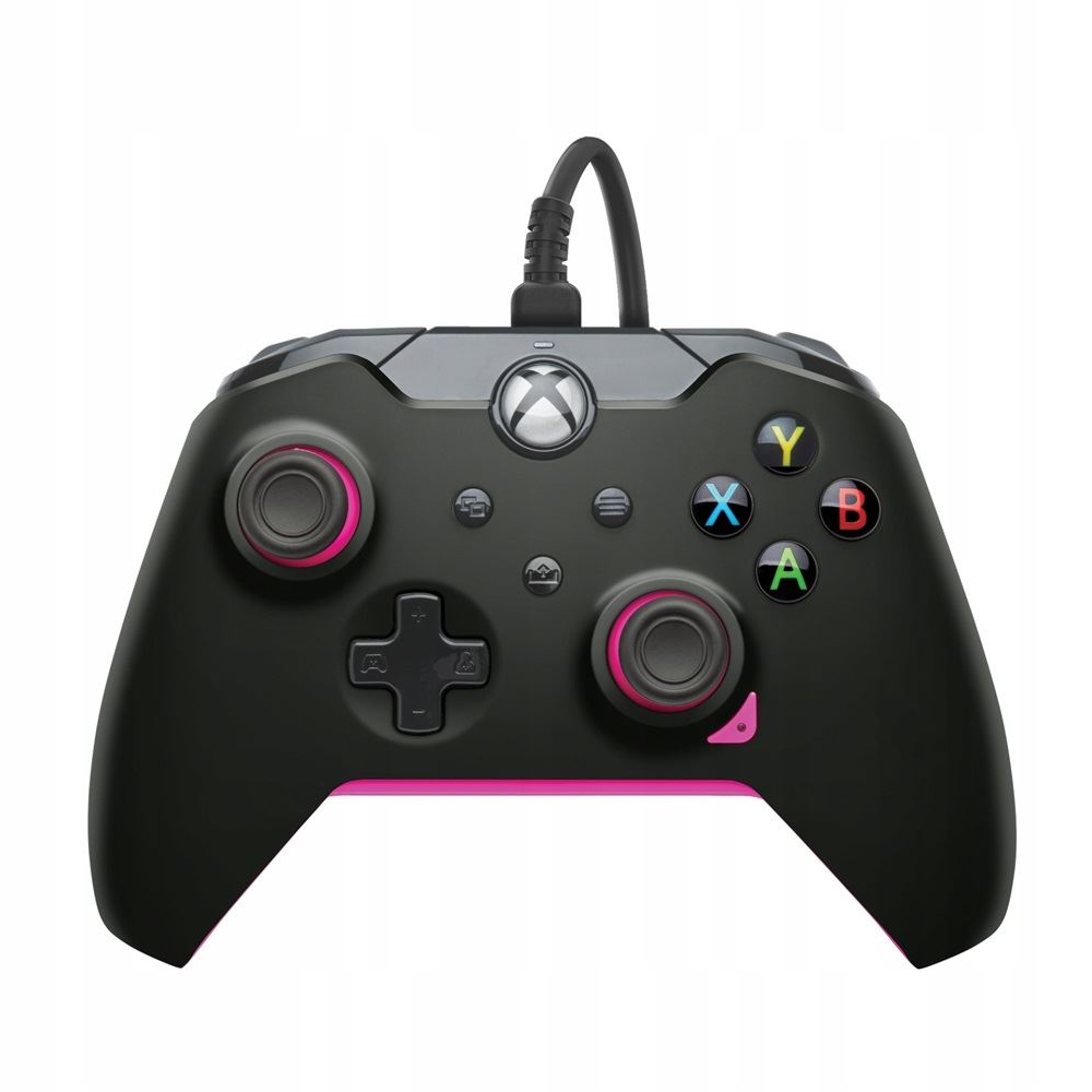 PDP Fuse Xbox Series X vezetékes kontroller fekete-rózsaszín (049-012-GP) (049-012-GP)-0