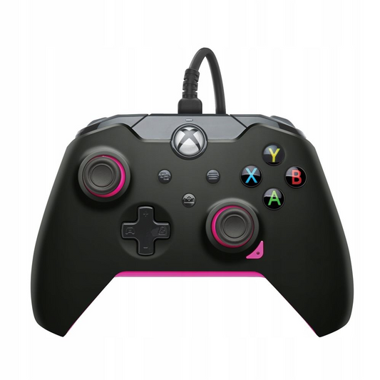 PDP Fuse Xbox Series X vezetékes kontroller fekete-rózsaszín (049-012-GP) (049-012-GP)-0