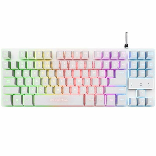 Gaming Keyboard Trust GXT 833W White-0