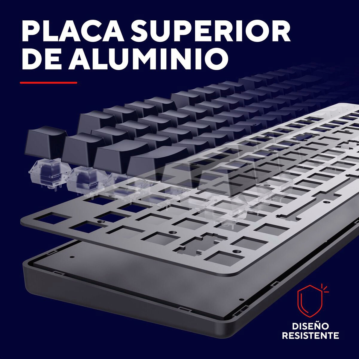 Gaming Keyboard Trust 25682 Black Spanish Qwerty-8