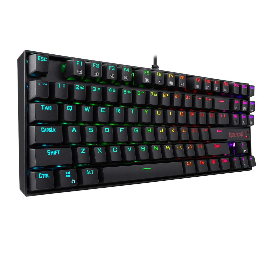 Redragon Kumara RGB Backlit Mechanical Gaming Keyboard Blue Switches Black HU (K552RGB-1_BLUE_HU)-0