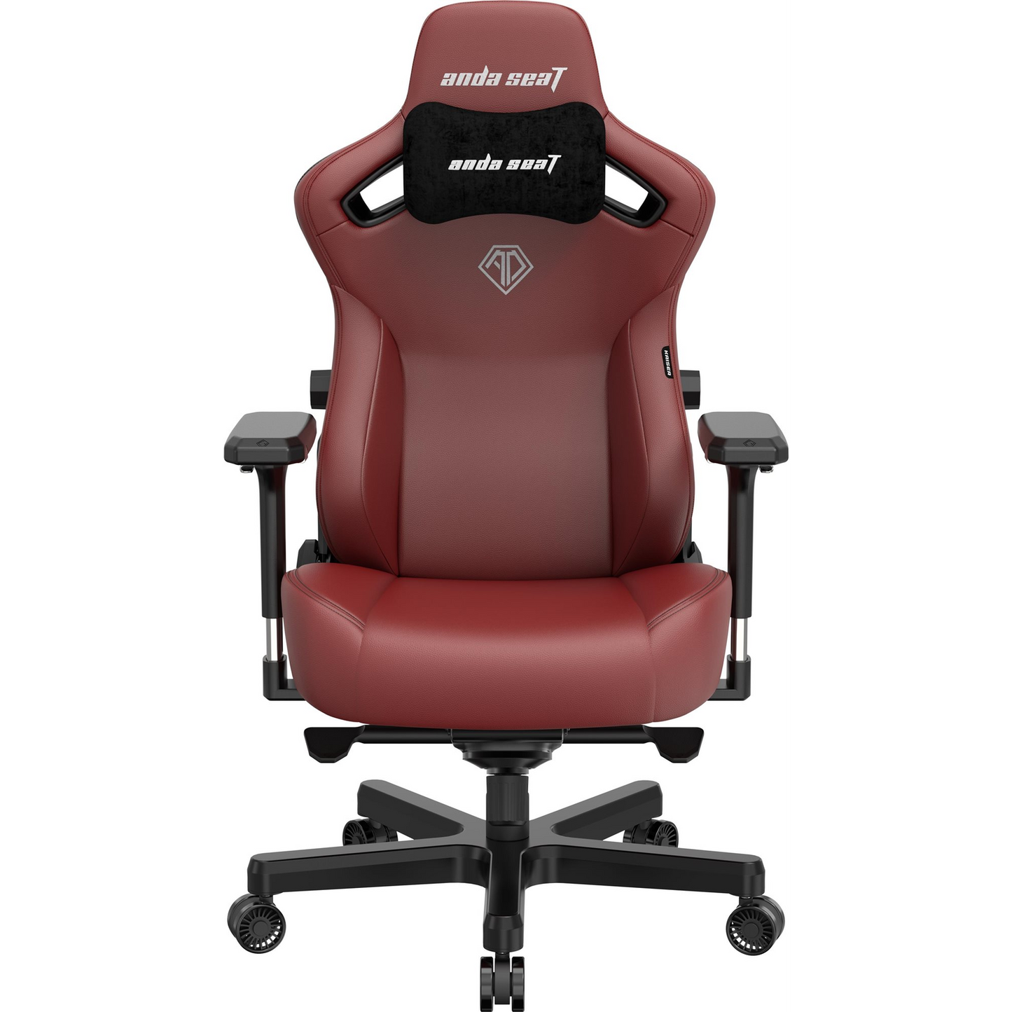 Scaun gaming din piele Anda Seat Kaiser 3 XL vișiniu rotativ (AD12YDC-XL-01-A-PV/C)-0