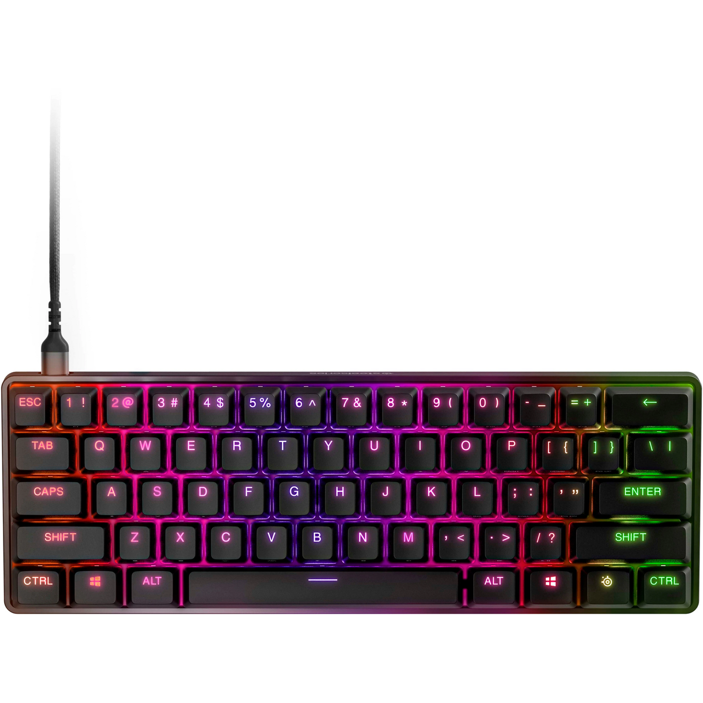 Steelseries Apex 9 Mini Vezetékes Gaming Billentyűzet - Angol (US) (64837)-0