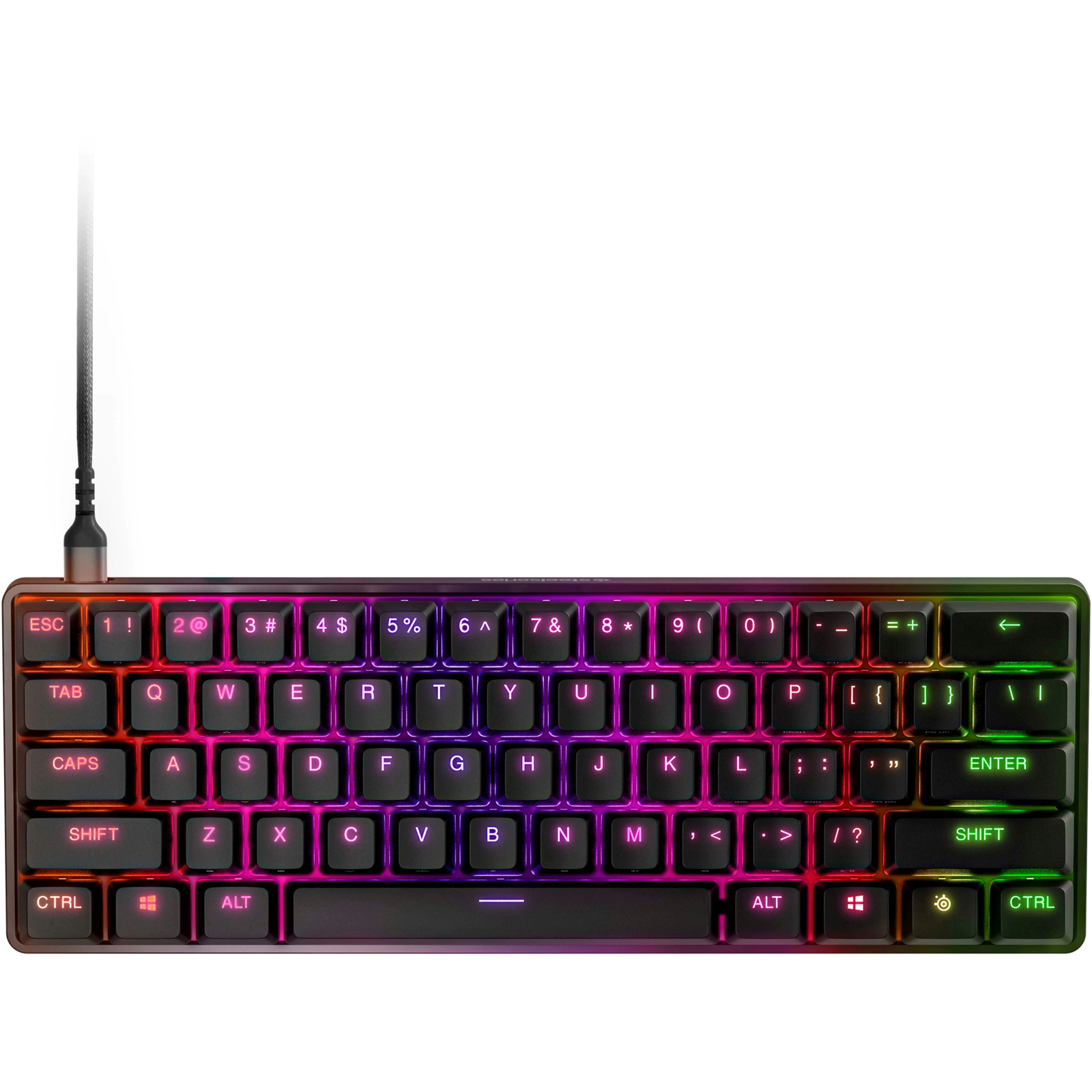Steelseries Apex 9 Mini Vezetékes Gaming Billentyűzet - Angol (US) (64837)-0
