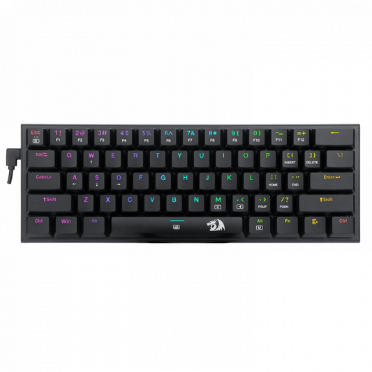 Redragon Anivia, wired mechanical keyboard,RGB, red switch Black HU (K614-RGB_RED_HU)-0
