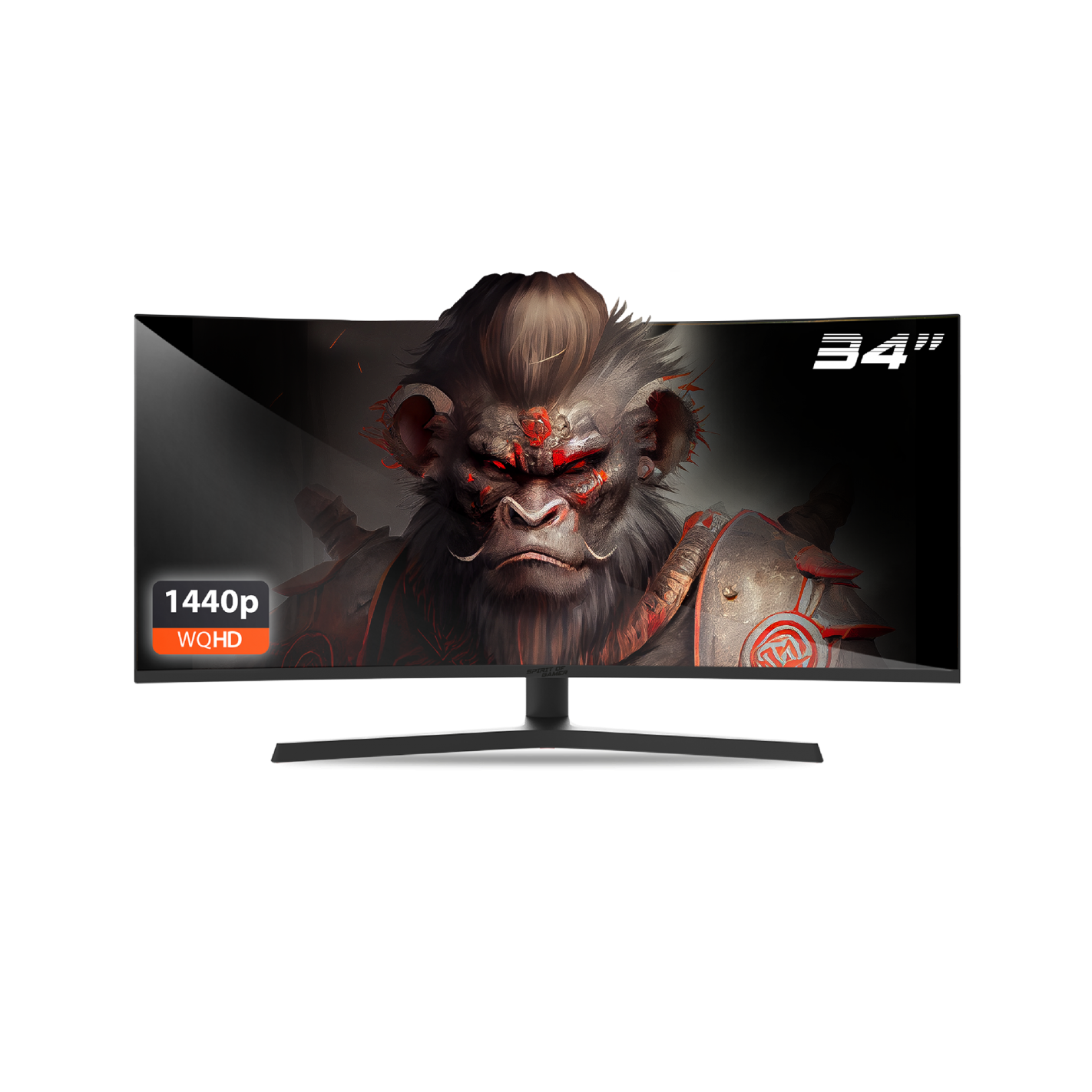 Spirit of Gamer 34" Epic Ívelt Gaming Monitor (SOG-E34V165)-0